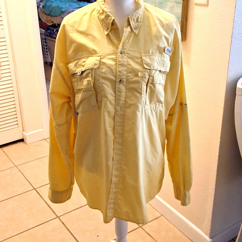 Bimini Bay LG yellow long sleeves